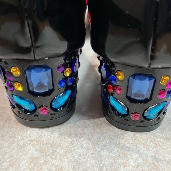 NWOT - Sequins Sandals in Red (US 6.5) - Picture 3 of 8